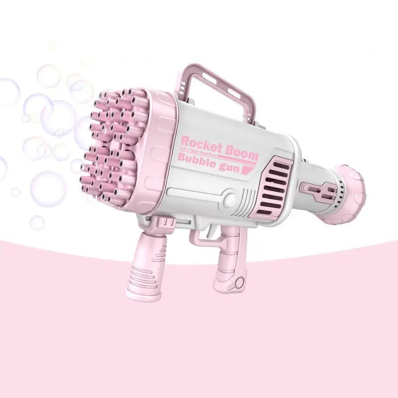 Arma Automática de Bolhas Recarregável