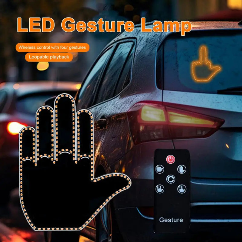 Sinalizador de Gestos Automotivo de LED 